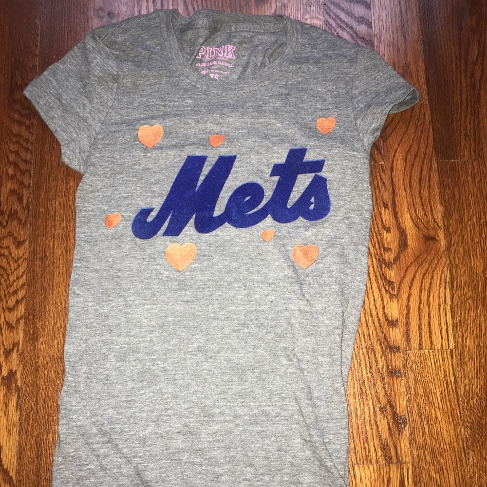 Victoria’s Secret Pink Mets tee shirt size XS